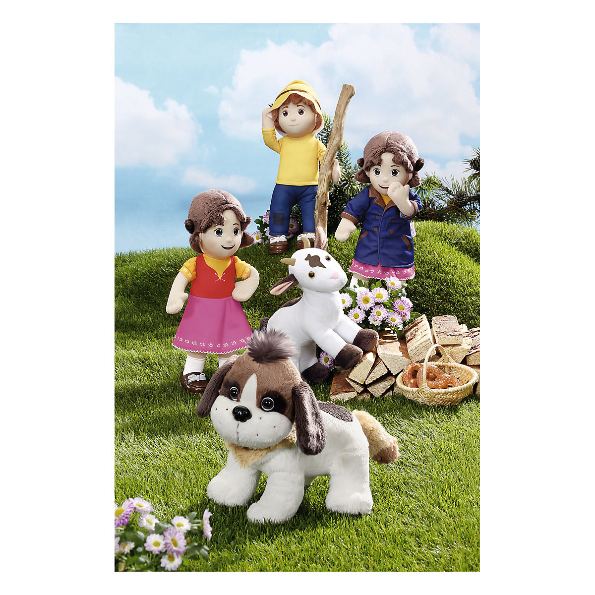 Heidi - Kuschelpuppe 30 cm