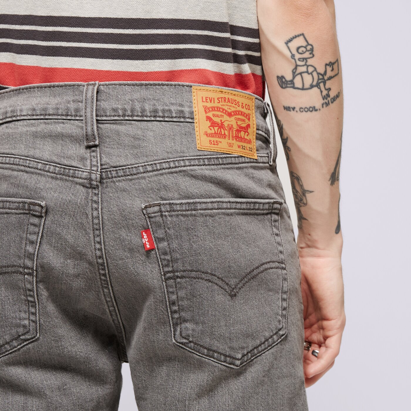 LEVI'S HOSE 515 SLIM FIT STRAIGHT BLACKS Schwarz