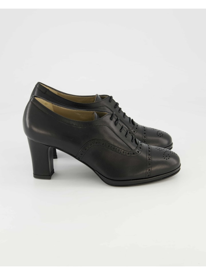 dirndl bua Trachtenschuhe in Schwarz günstig kaufen