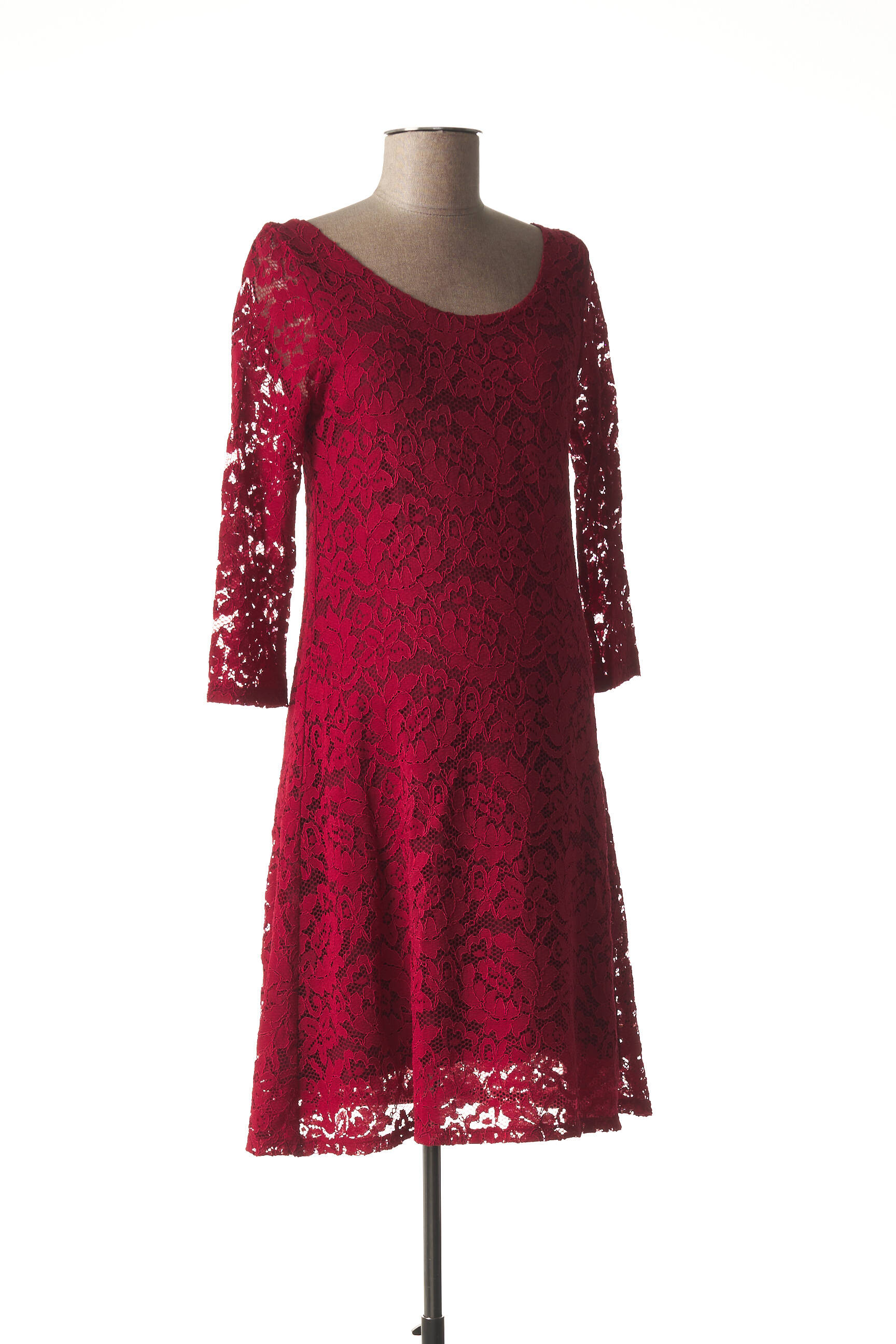 Nina Belly Robes Maternite Femme couleur rouge