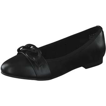 Marco Tozzi Ballerina in schwarz