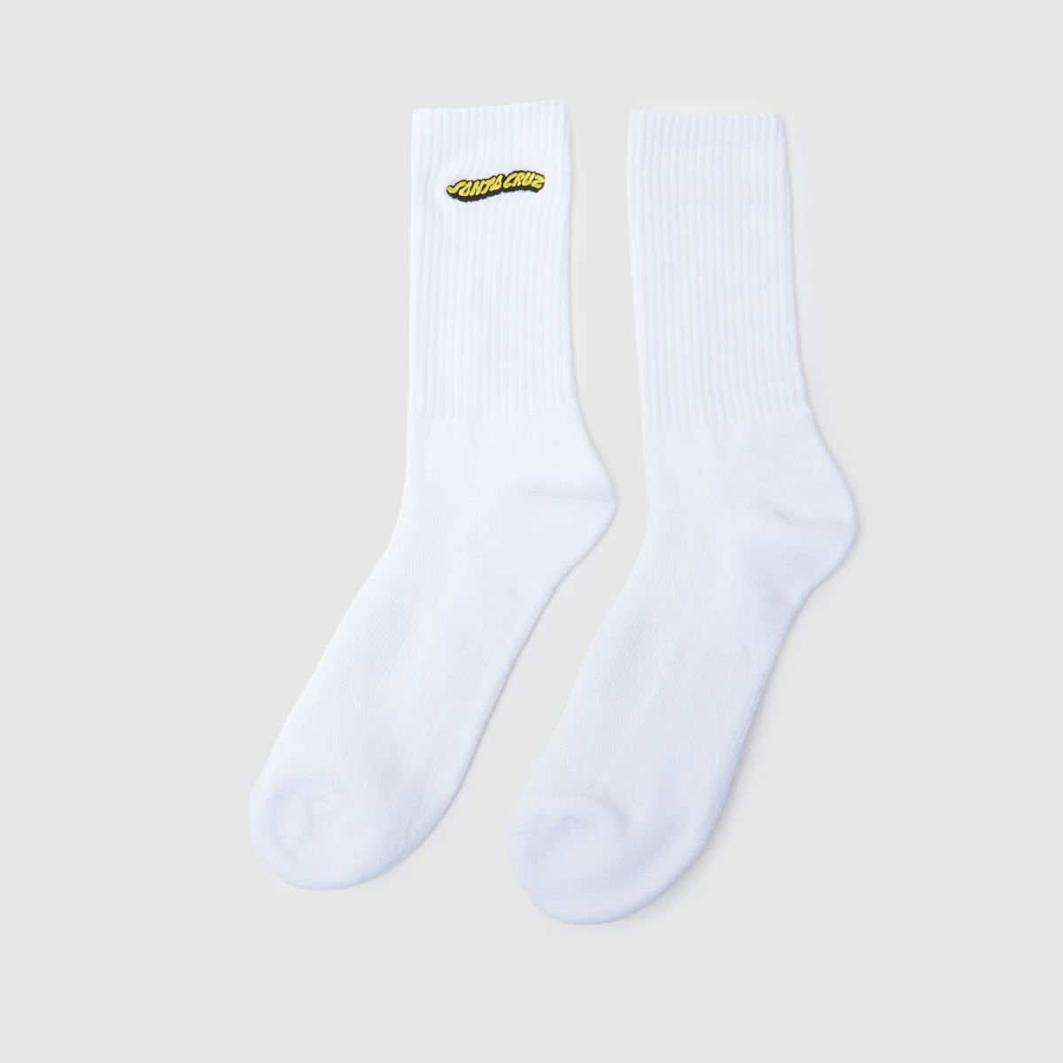 Santa Cruz vita rundade strumpor 2-pack