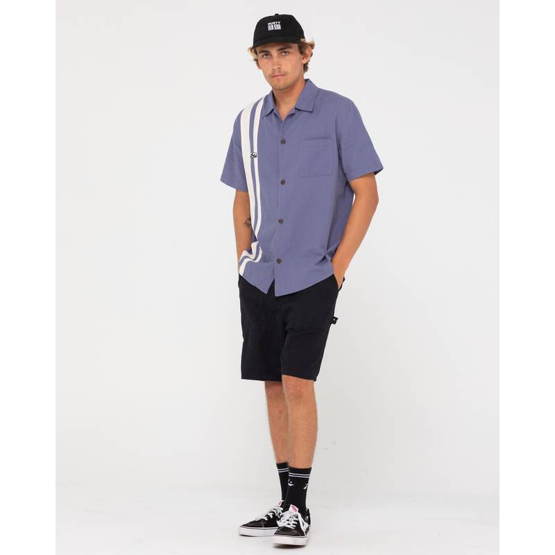 RUSTY DONNY SHORT SLEEVE SHIRT Kurzarmhemd Herren