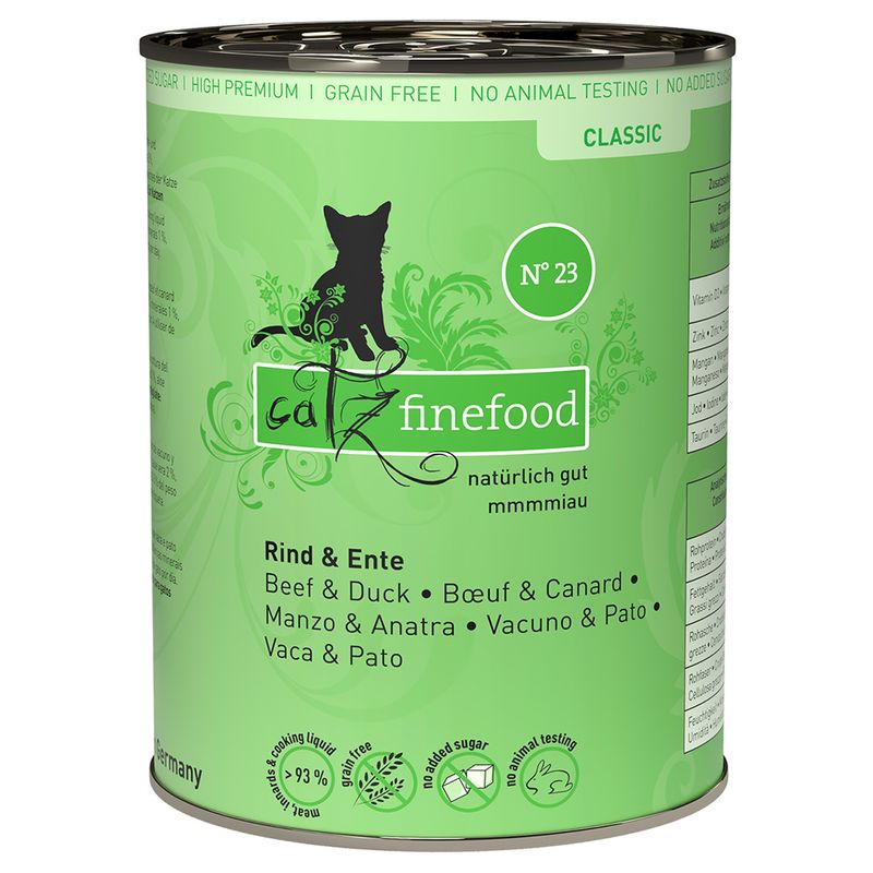 Sparpaket catz finefood 24 x 400 g zu TOP-Preisen