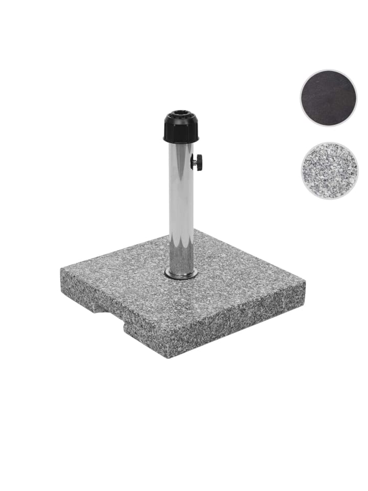 MCW Sonnenschirmständer F92, 23kg eckig grau günstig kaufen onesize