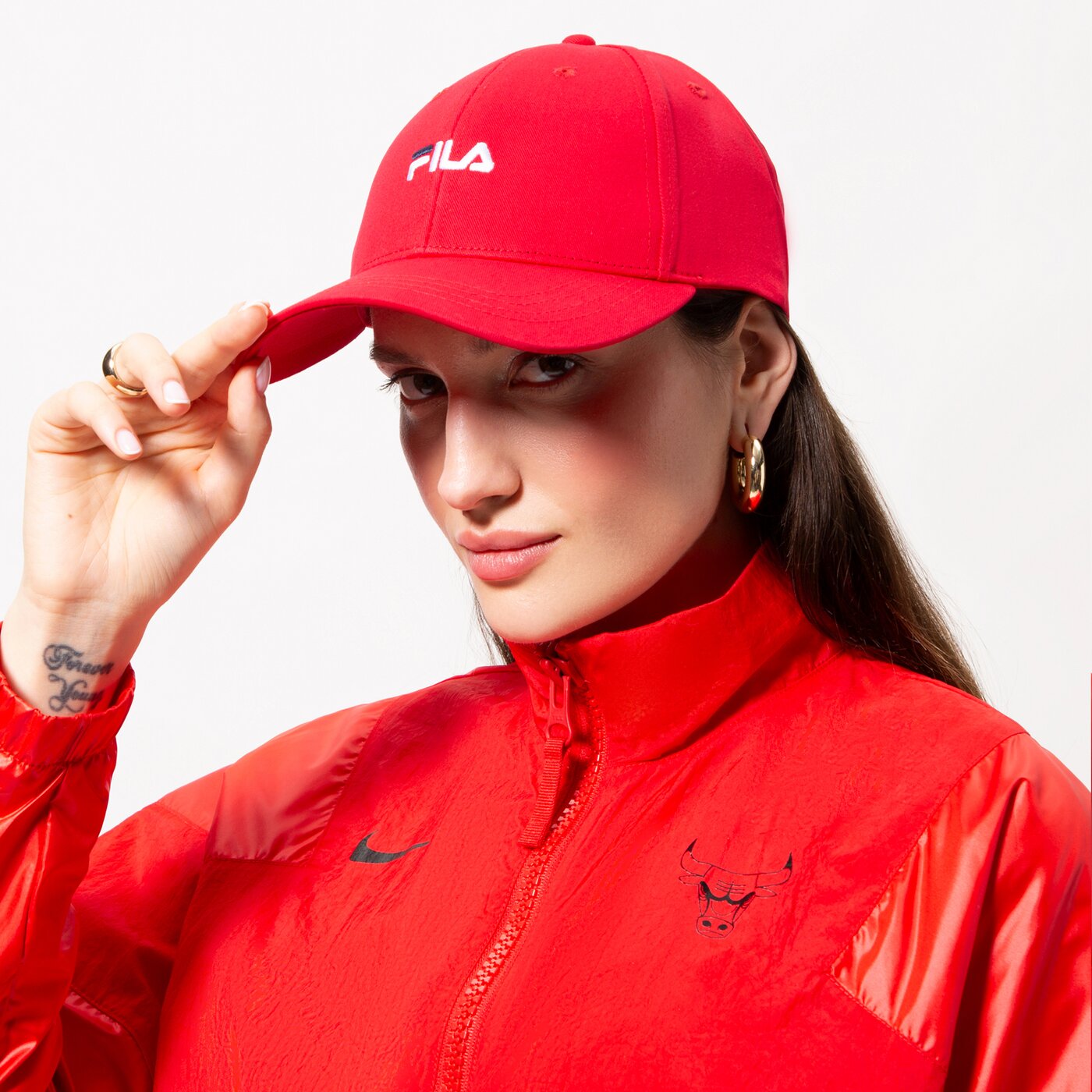 FILA MÜTZE BASEBALL CAP Rot