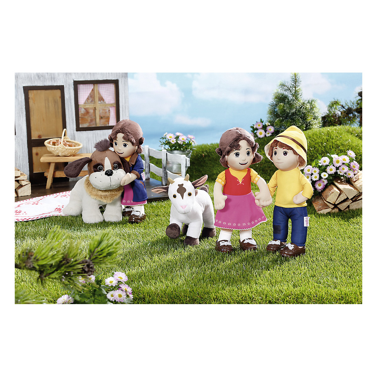 Heidi - Kuschelpuppe 30 cm