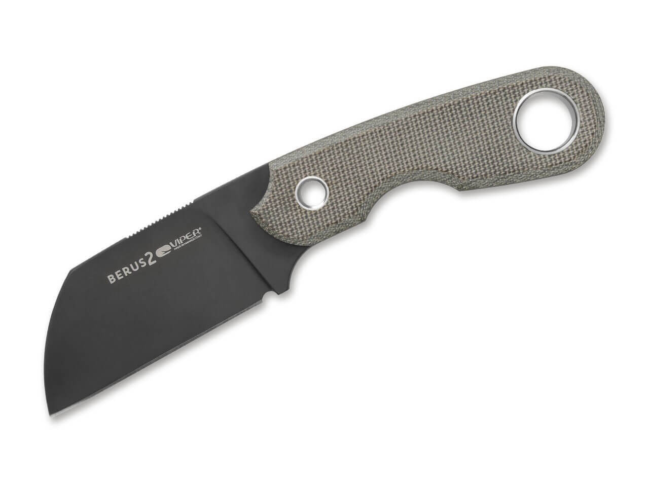 Berus 2 Micarta Green PVD