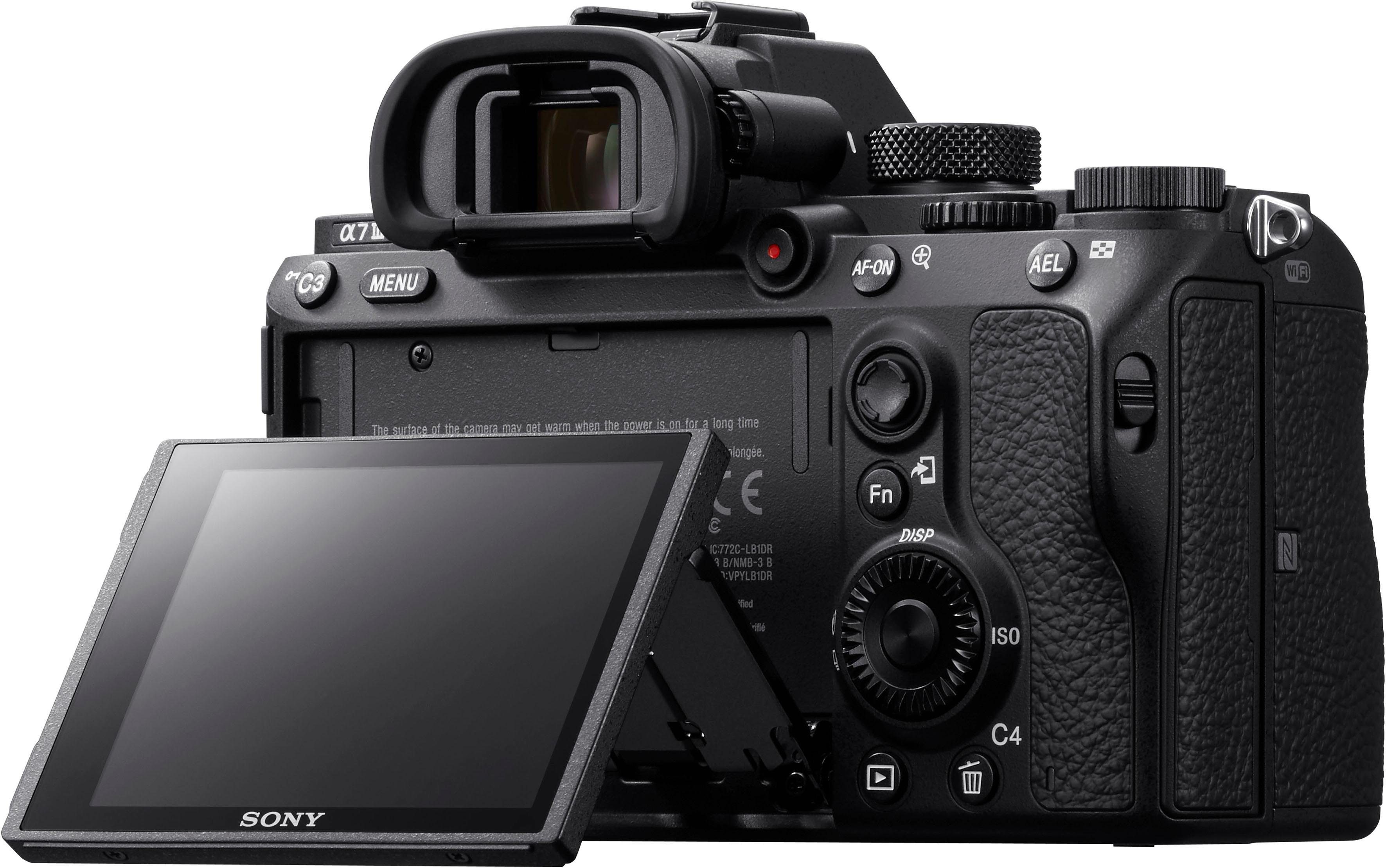 Sony ILCE-7M3B - Alpha 7 III E-Mount Systemkamera (24,2 MP, Exmor R CMOS Vollformatsensor, 2 Kartenslots, nur Gehäuse)