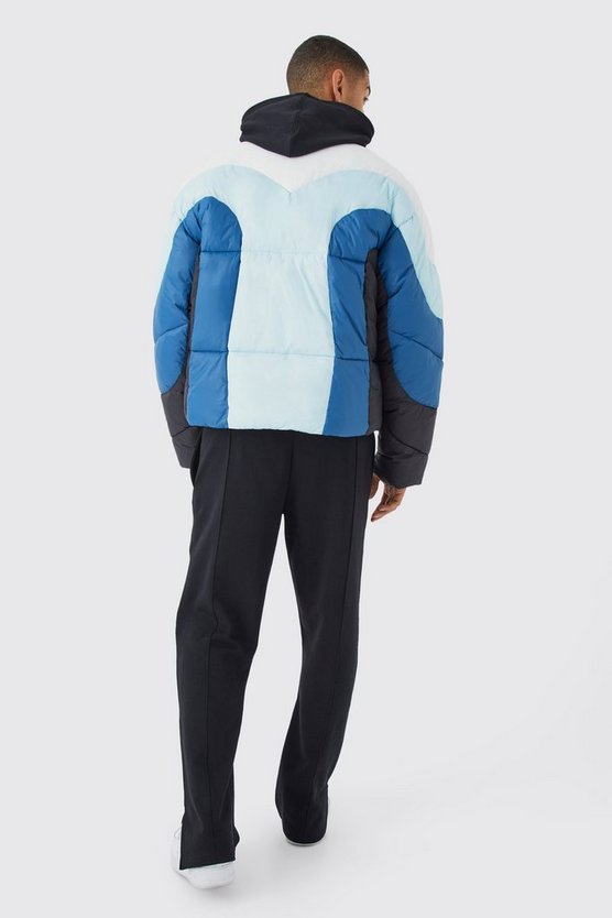 Colorblock Steppjacke