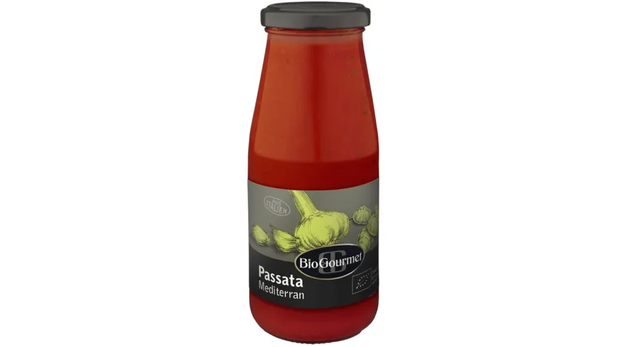 BioGourmet Passata Mediterran 410 g