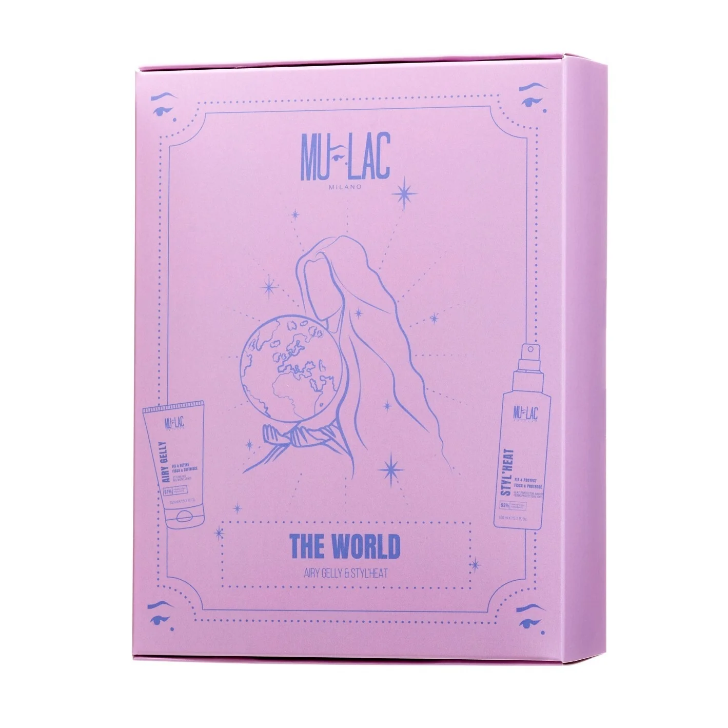Hairlab The World - Set za stiliziranje kose - Poklon setovi za kosu