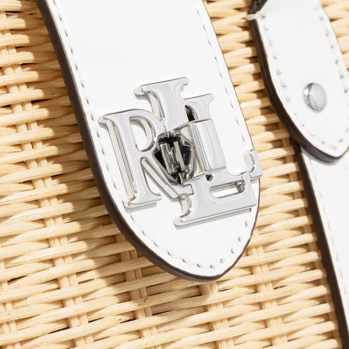 RALPH LAUREN Handtaschen weiss Korbtasche