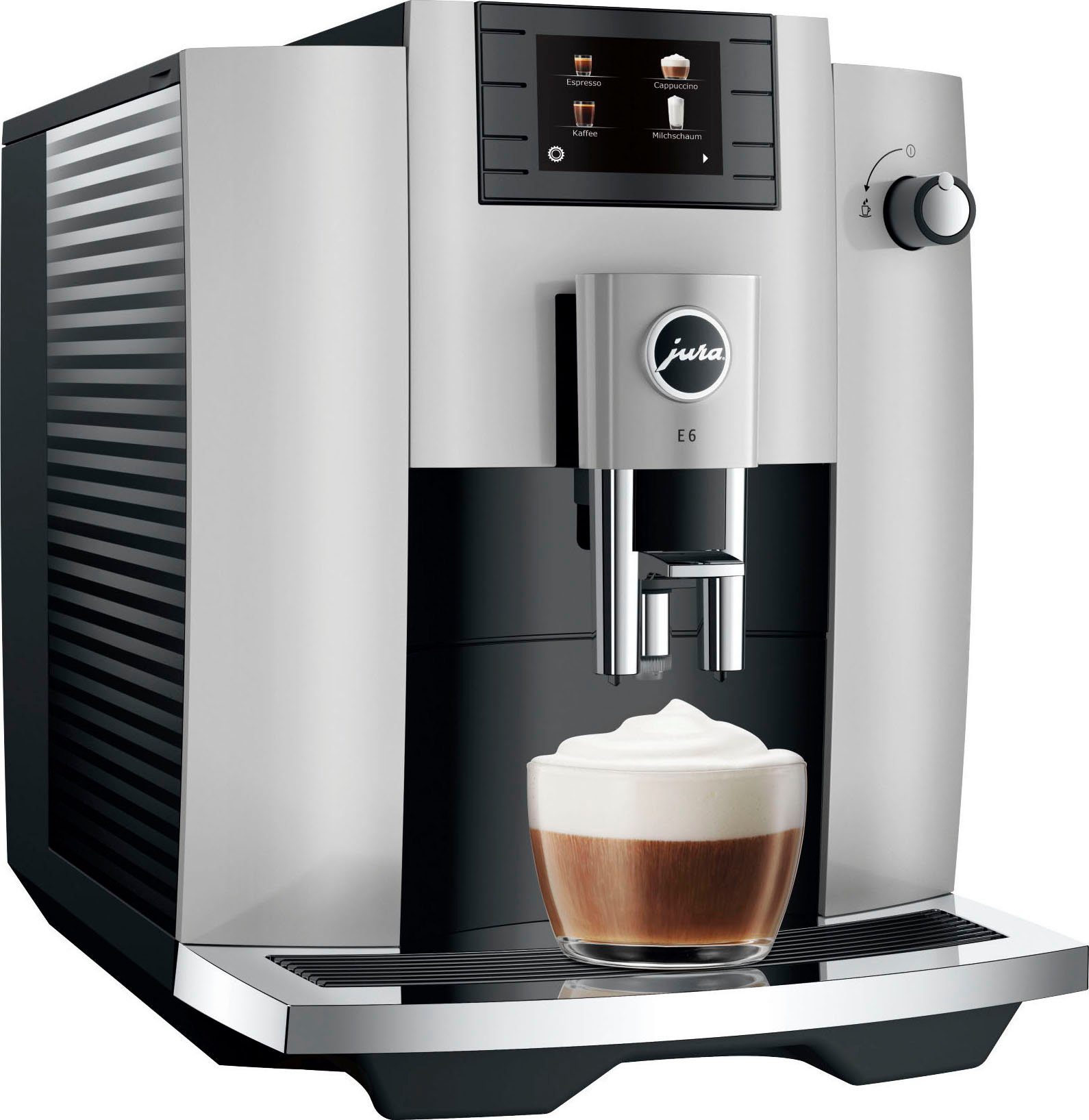 JURA Kaffeevollautomat 15676 E6 Platin (ECS), inkl. 24160 WiFi-Connect