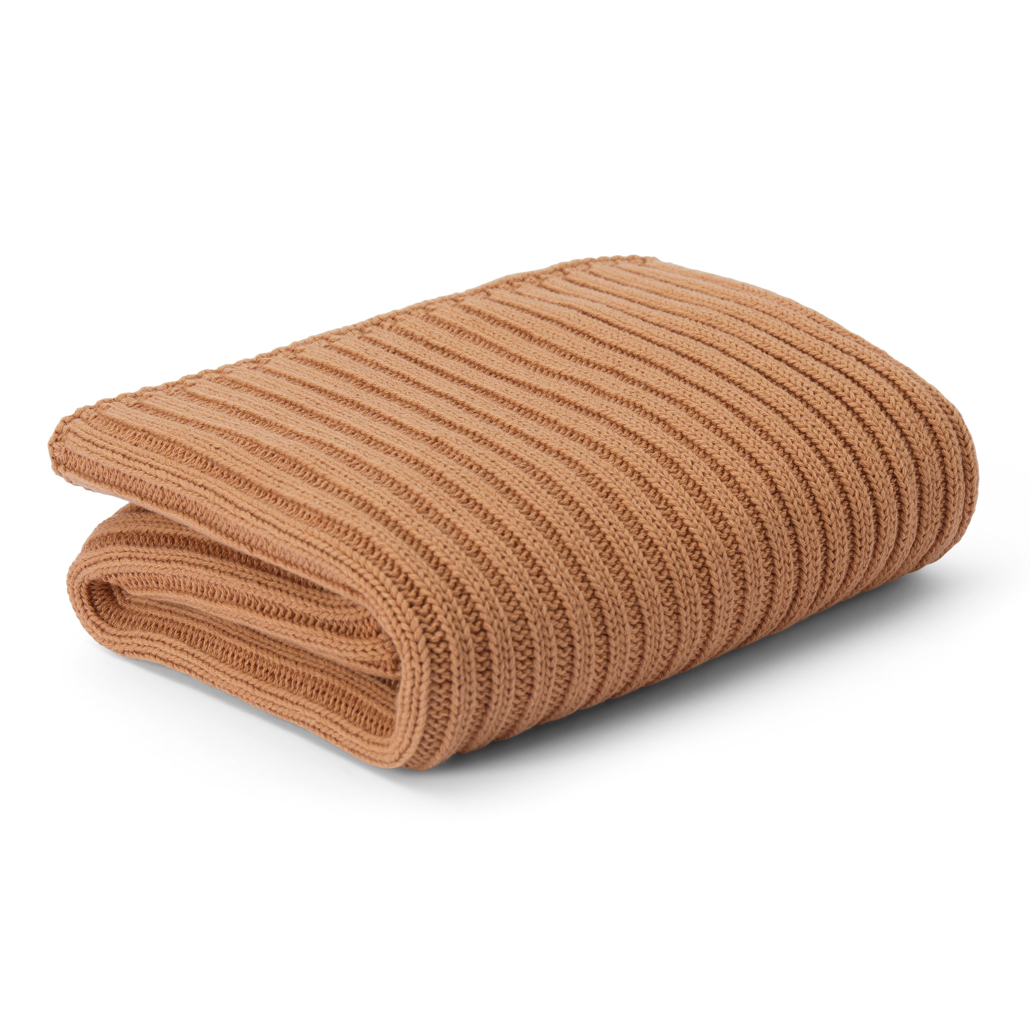 Babydecke Baumwoll-Kinderdecke Santo, Urbanara, Kinderdecke, 100% Bio-Baumwolle in schwerem Strickdesign