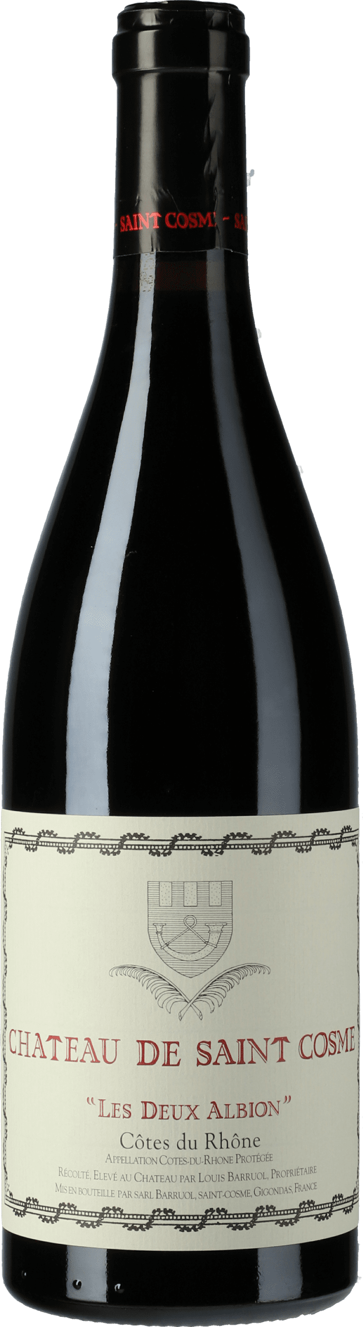 Chateau de Saint Cosme: Cotes du Rhone Les Deux Albion 2021