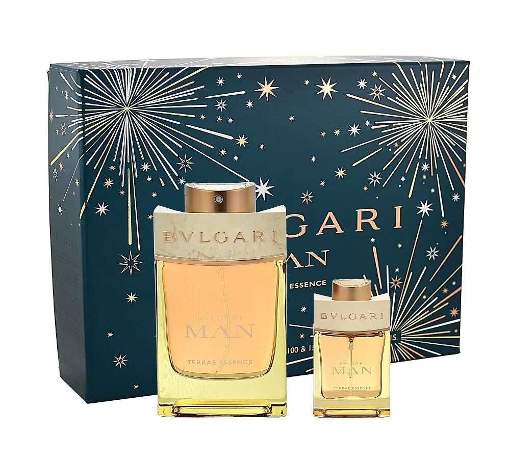 Bvlgari Man Terrae Essence Sæt: Eau de Parfum 100 ml + 15 ml