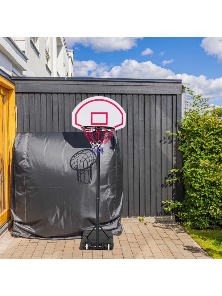 relaxdays Basketballständer in Schwarz/ Weiß günstig kaufen onesize
