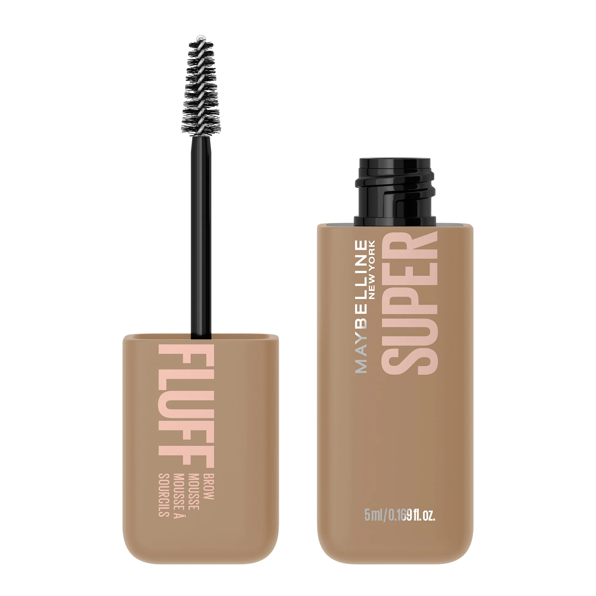Superfluff Eyes Mousse maskara na obočie - gélová maskara a maskara na obočie