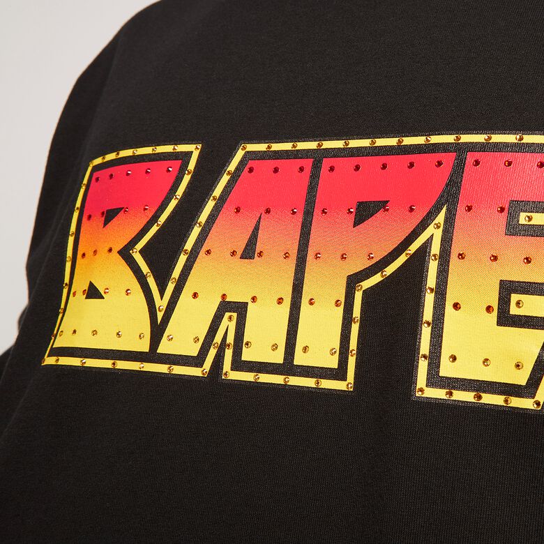 A Bathing Ape Crystal Stone Relaxed Tee black