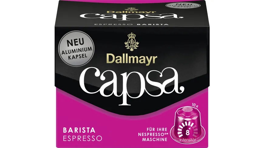 Dallmayr Capsa Kaffeekapseln Espresso Barista 56 g