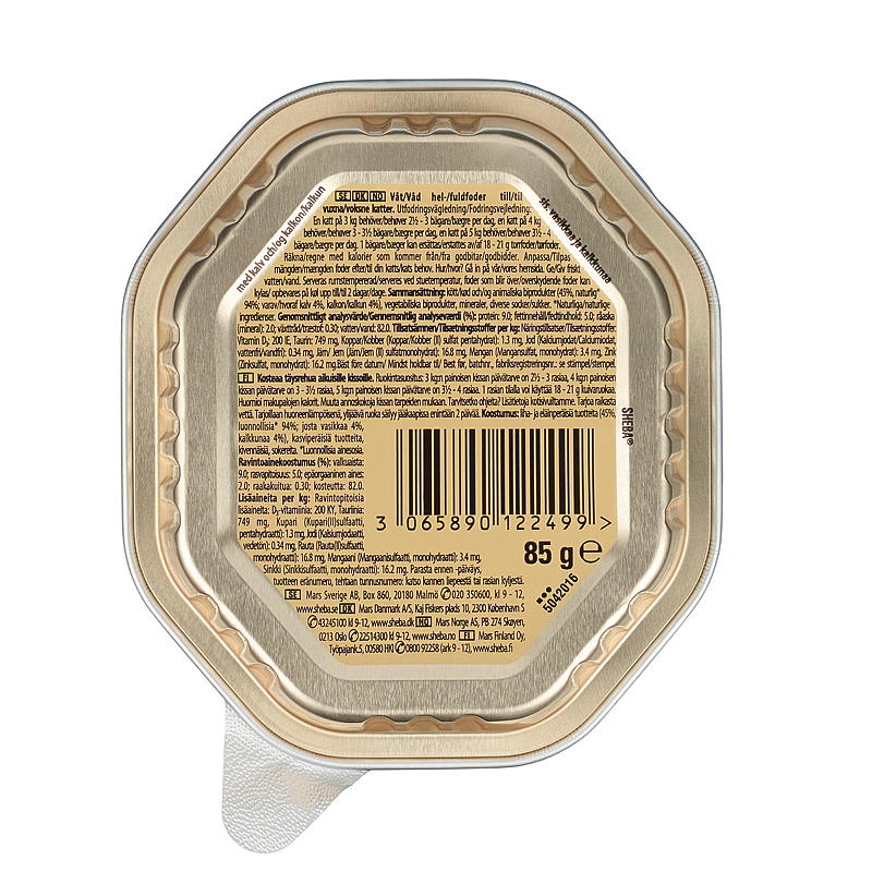 Mars Kattemat 85 g kalv & kalkun Sheba
