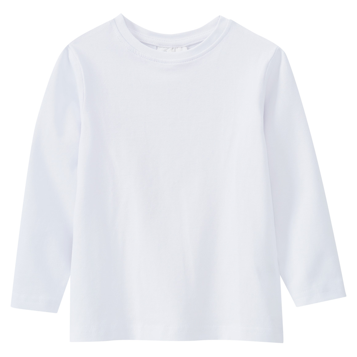 2 Mädchen Langarmshirts im Basic-Style