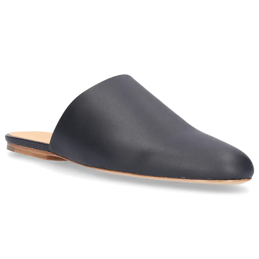 Jil Sander Navy - Slipper JN32001A Kalbsleder schwarz