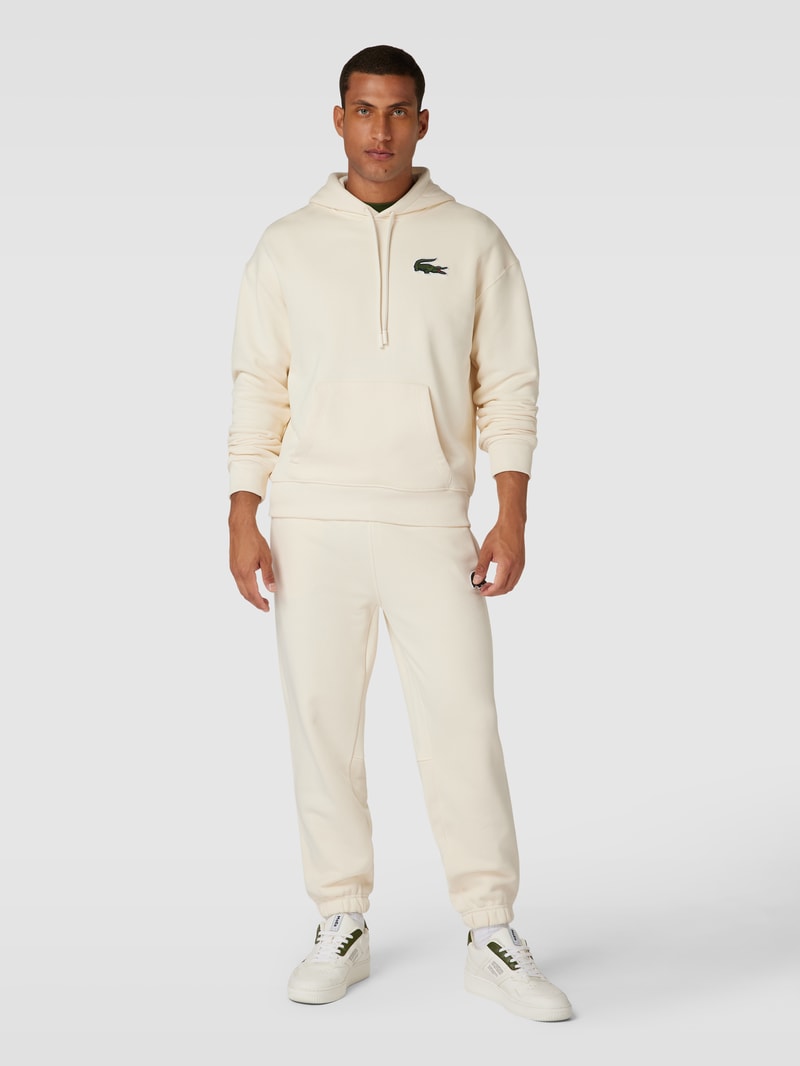 Sweatpants mit elastischen Abschlüssen in offwhite