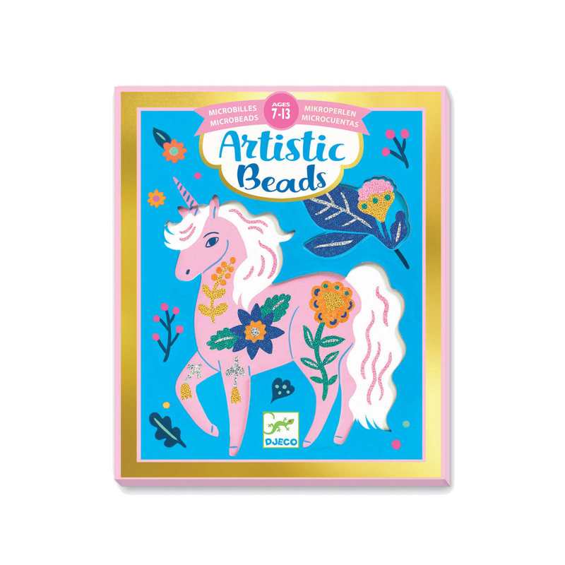 Coffret Artistic beads Toisons de fleurs Djeco