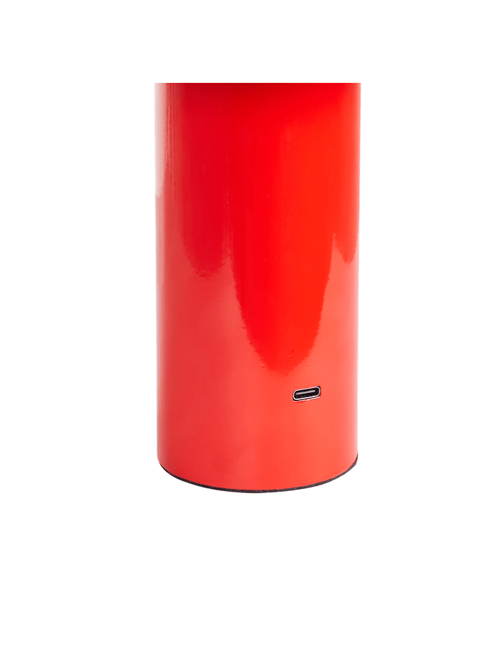 Beliani Tischleuchten BESOS in Rot - (W) 12 x (H) 21 x (L) 12 cm günstig kaufen onesize