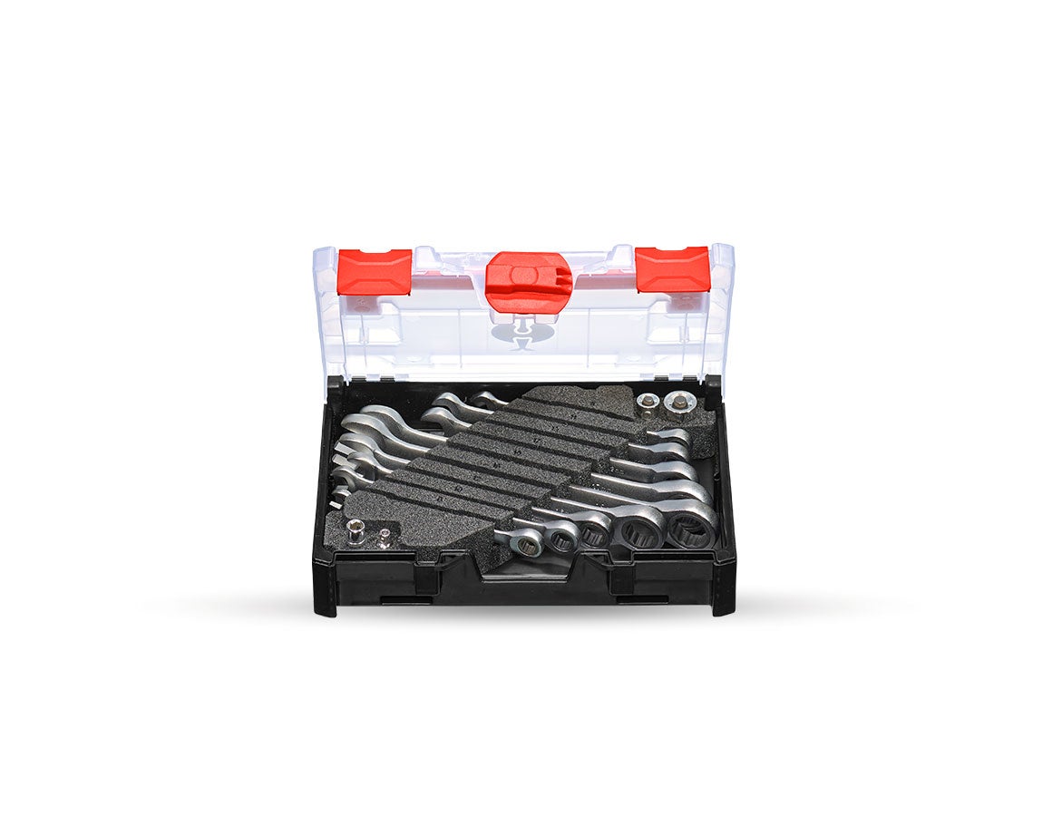 Ratch-Tech-Satz, gerade in STRAUSSbox mini