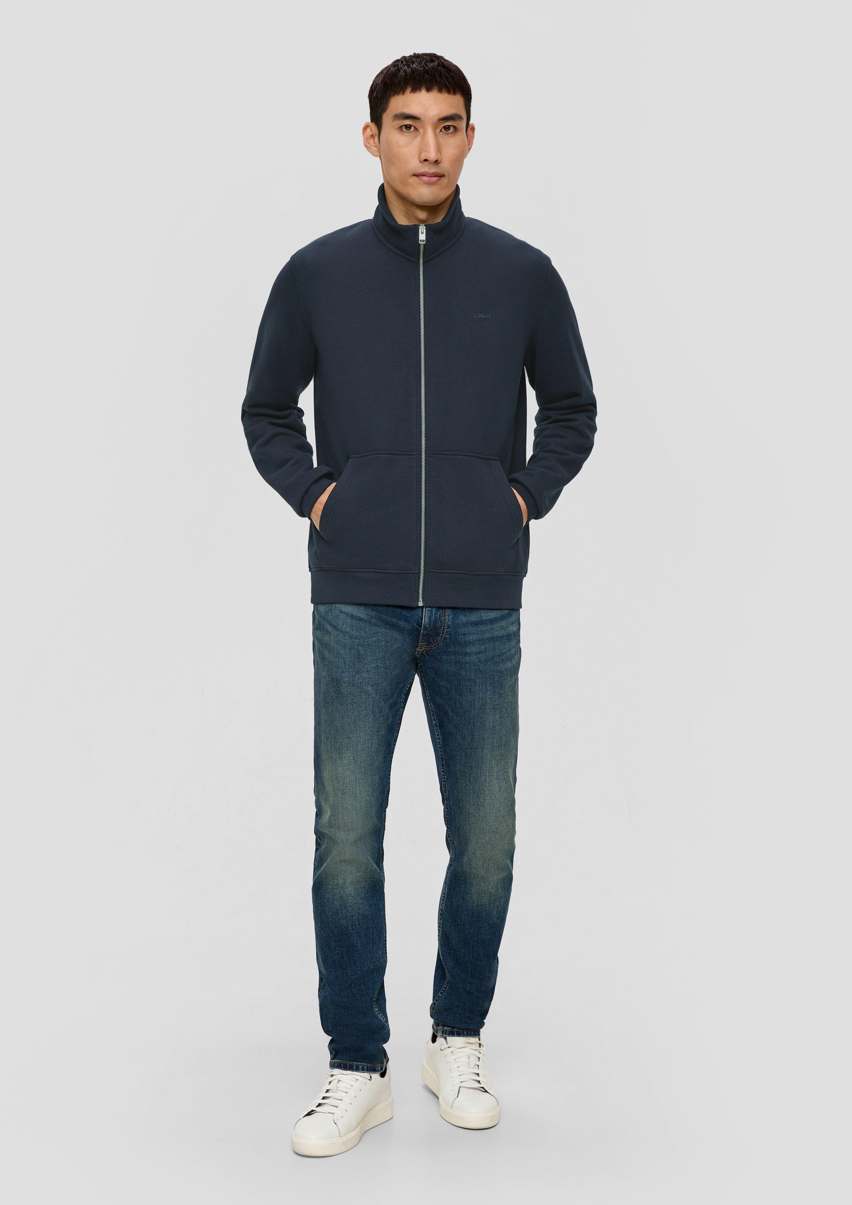 Sweatshirt Jacke im Regular Fit  2138655-5978