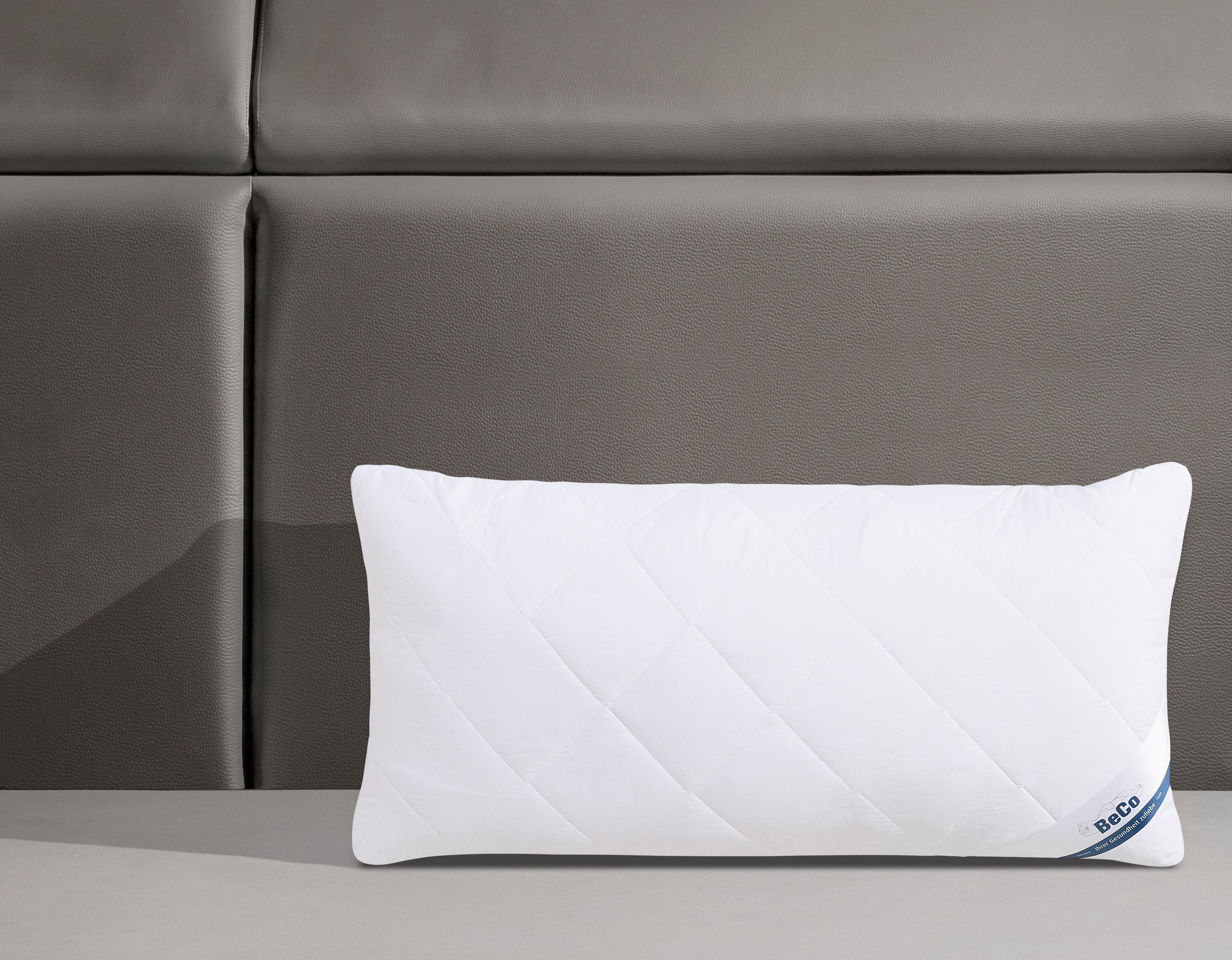 Microfaserkissen Medibett, Beco, Füllung: Polyester, Bezug: Polyester oder Baumwolle, Kissen in zwei Bezugsvarianten erhältlich, Kissen 40x80 und 80x80
