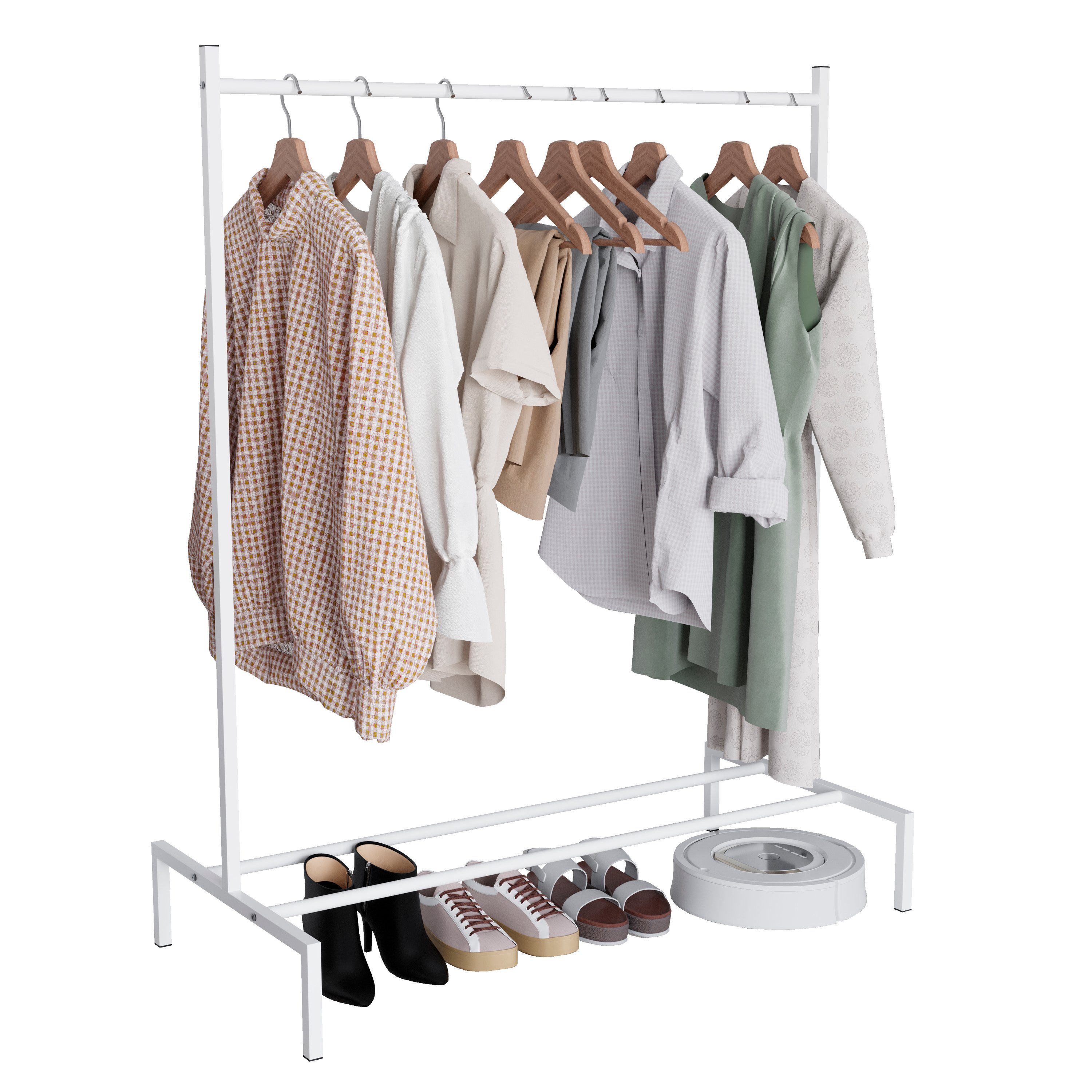 VCM Kleiderschrank Kleiderständer Kleiderregal Kleiderstange Labol S (1-St)