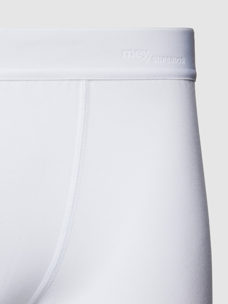 Boxershorts mit elastischem Logo-Bund in weiß