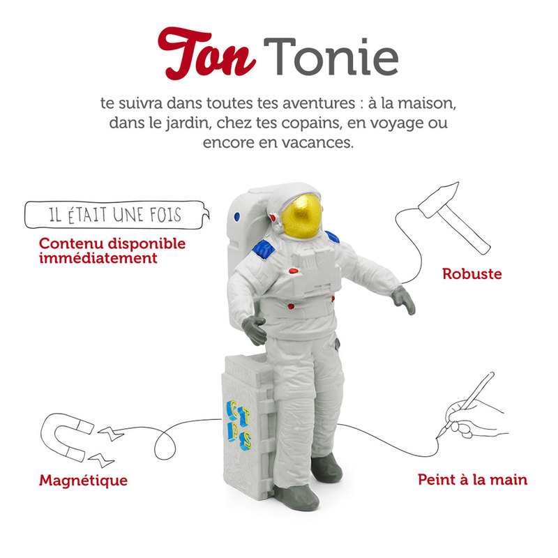 Figurine Tonie C'est pas sorcier, les secrets de l'espace Tonies