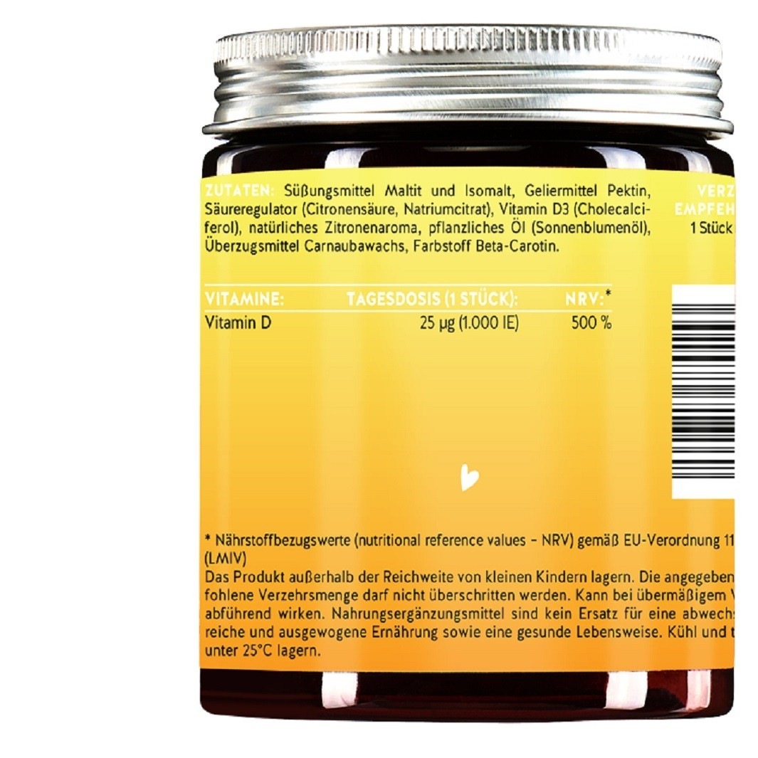Hey Sunshine Sun Vitamins mit D3