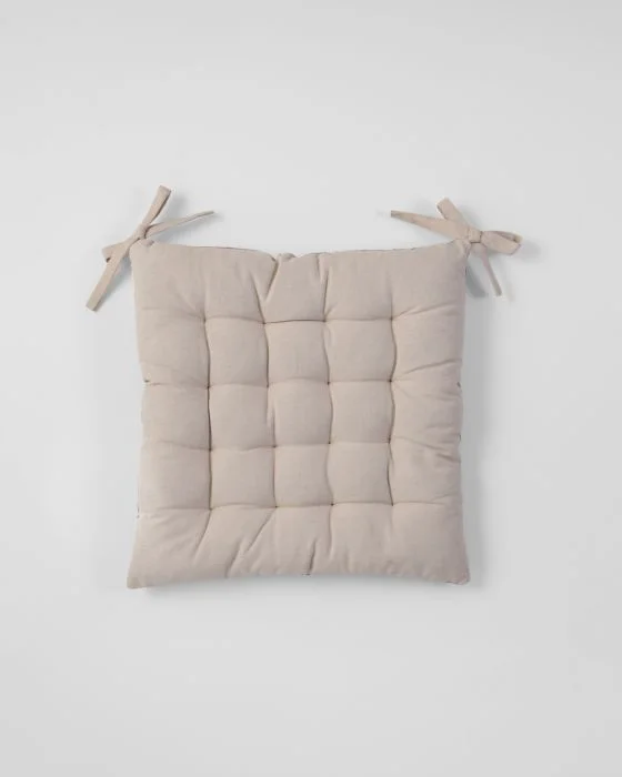 Lot de 2 galettes de chaise bicolores
