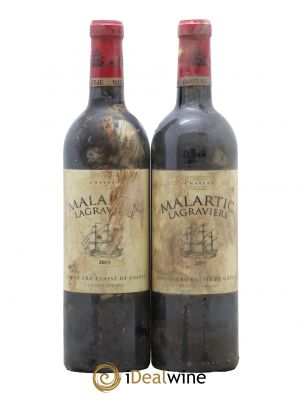 Château Malartic-Lagravière Cru Classé de Graves  2005 - Lot de 2 Bouteilles