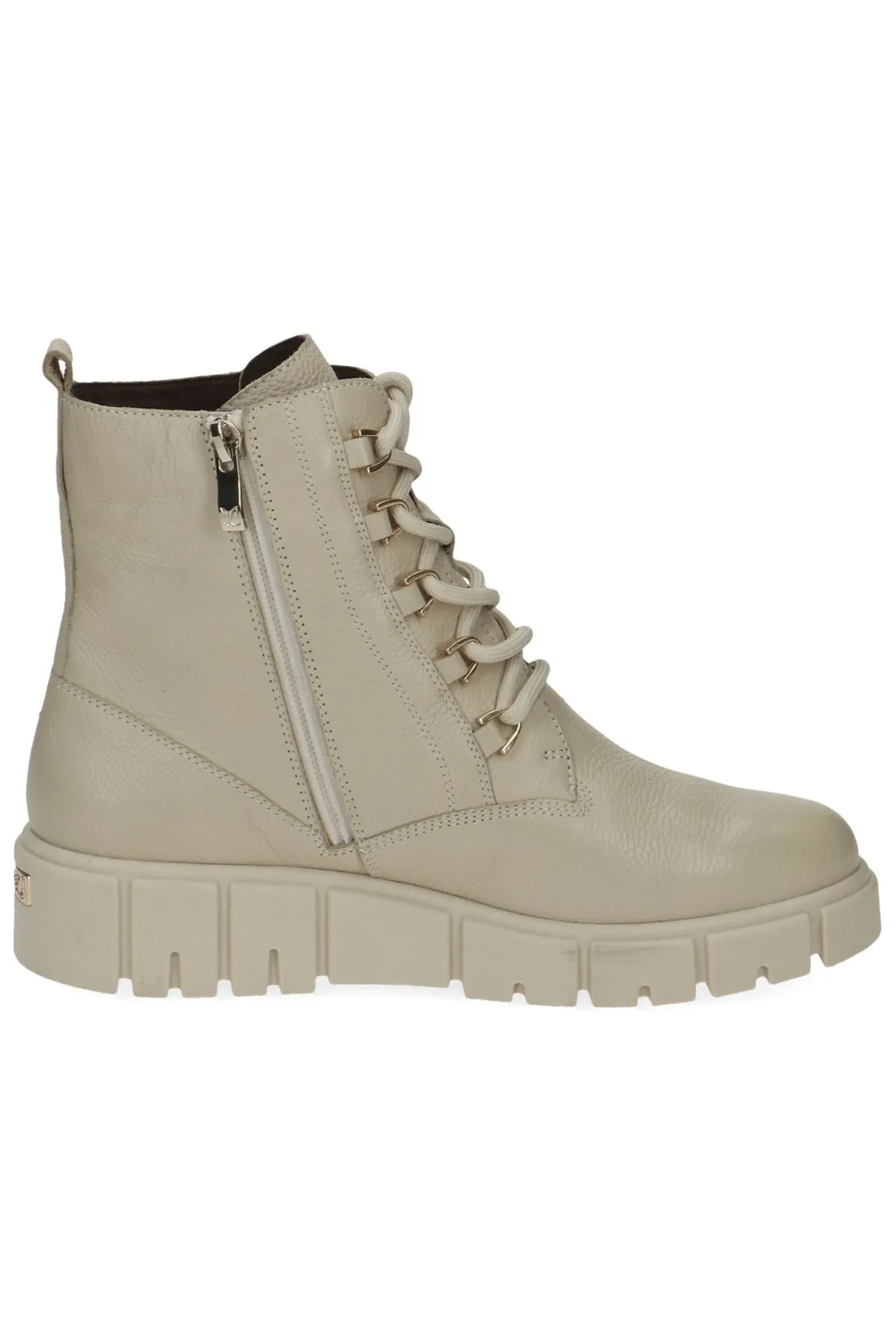 Caprice  Stiefelette - Beige - Flacher Absatz
