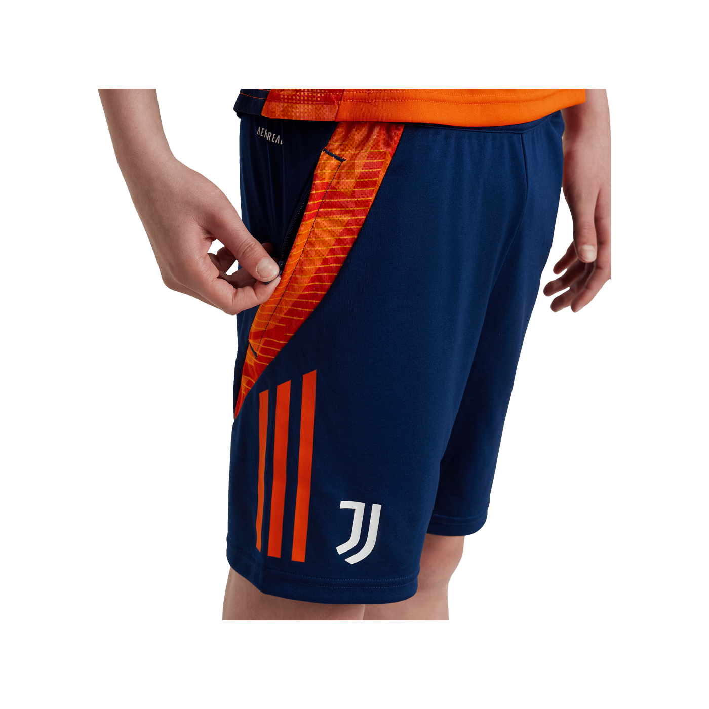 adidas Juventus Turin Short Kids Blau
