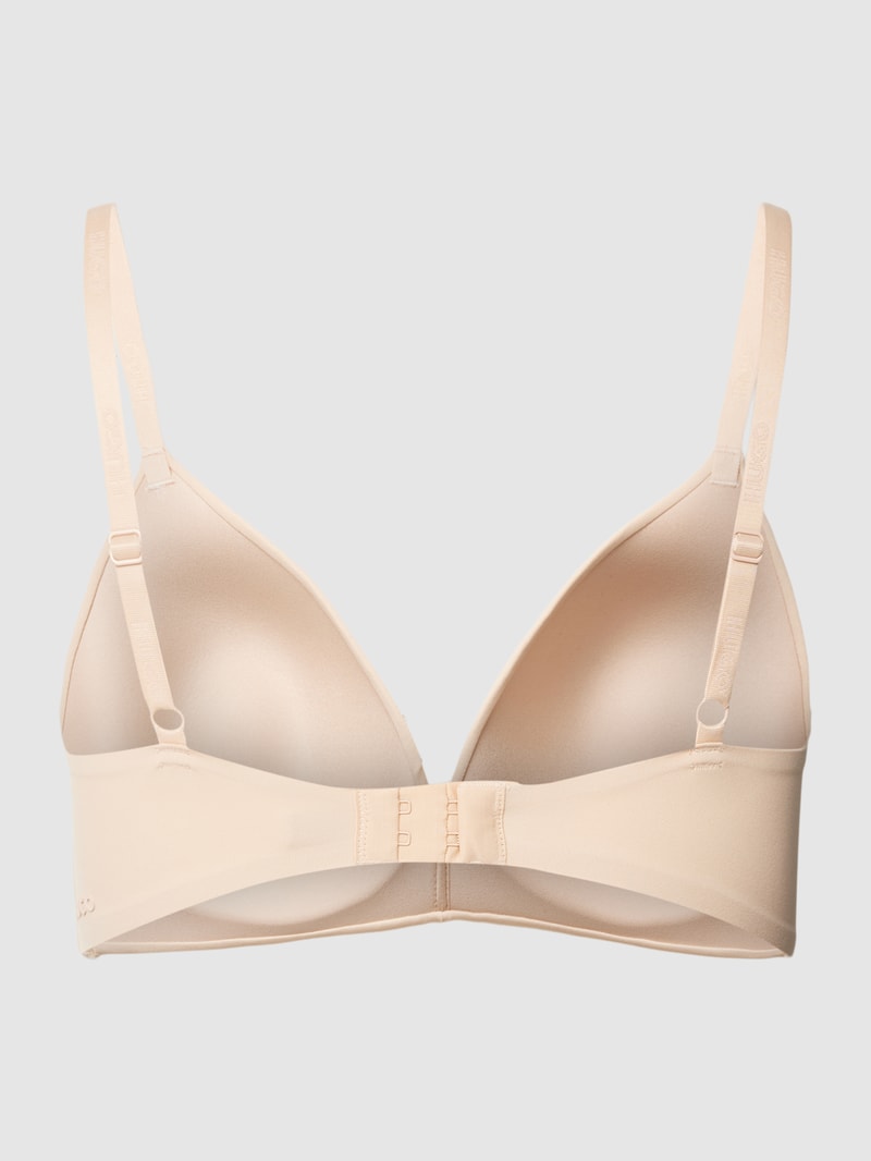 Bralette mit tiefem Rückenausschnitt Modell 'LASER' in beige