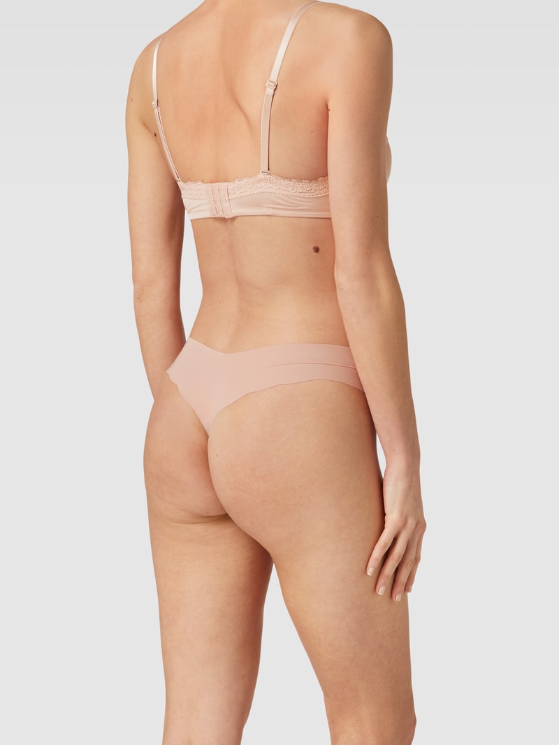 Slip im unifarbenen Design Modell 'ZERO MICROFIBRE 2.0' in beige