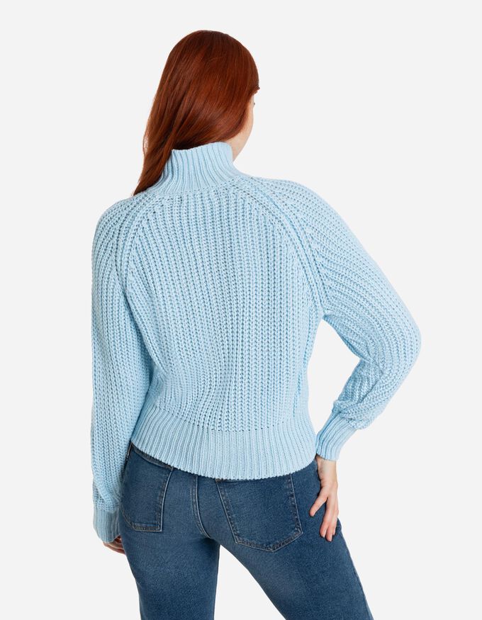 Strickpullover - Überschnittene Schultern