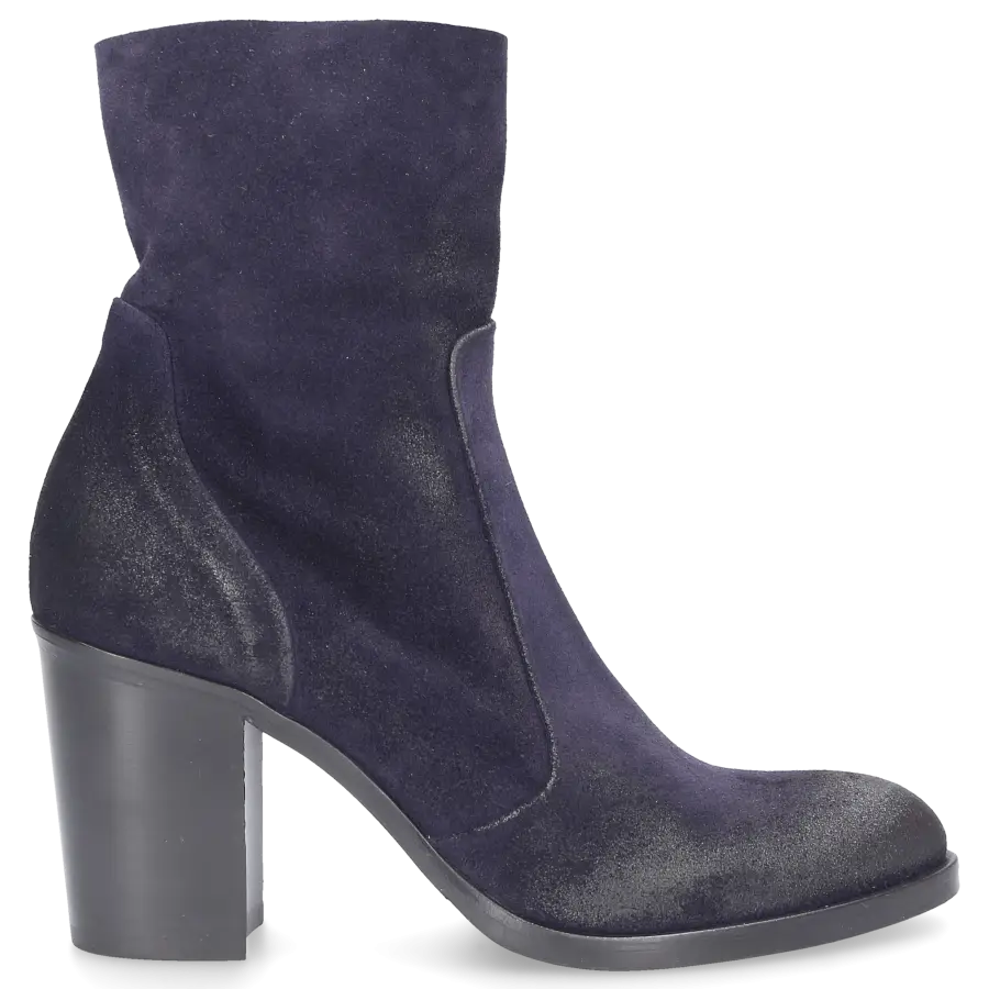 Strategia - Stiefeletten P2327 Veloursleder - blau