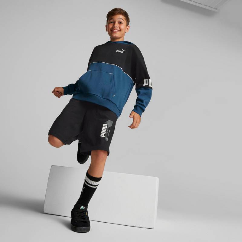 PUMA POWER COLORBLOCK Hoodie Jungen