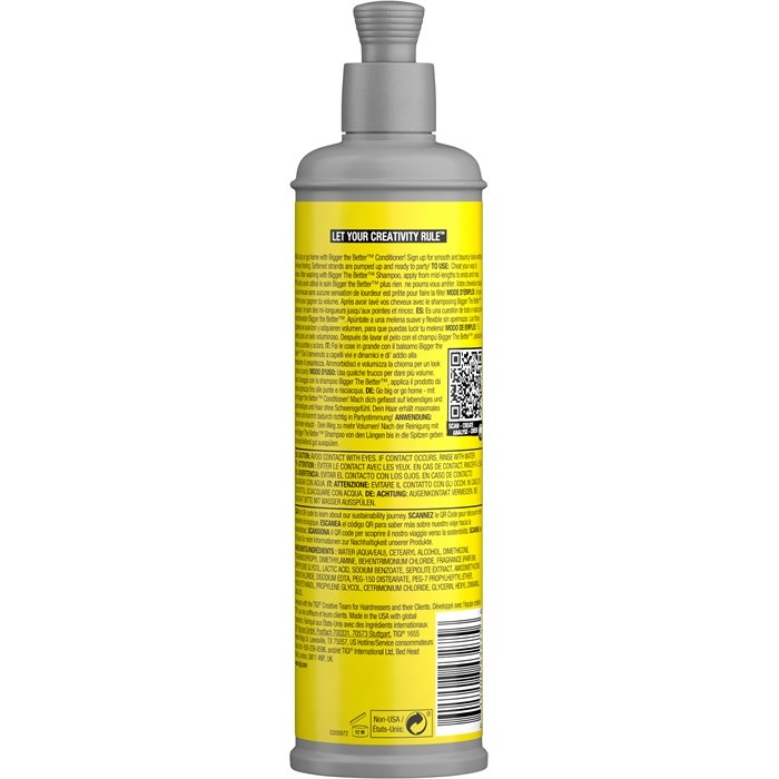 Bigger the Better Conditioner