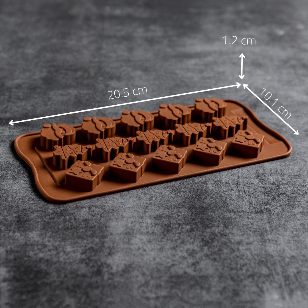 Pure Xocolate Schokoladenform Silikonform (3er-Kombo)