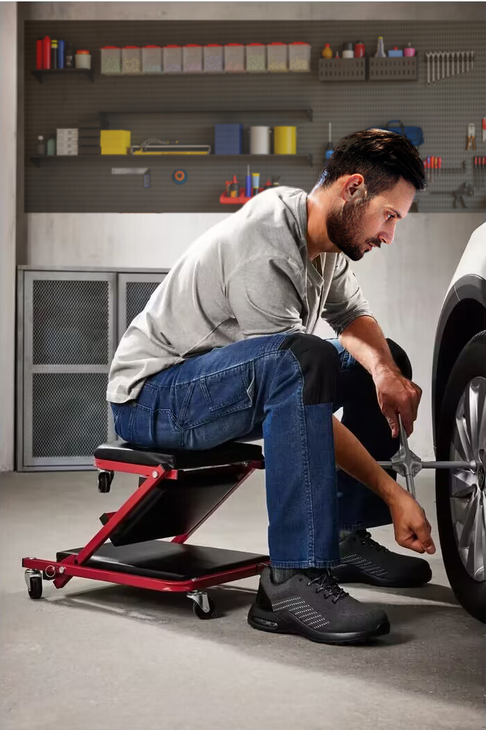 Kraft Werkzeuge Mobile Auto Werkstattliege verstellbar